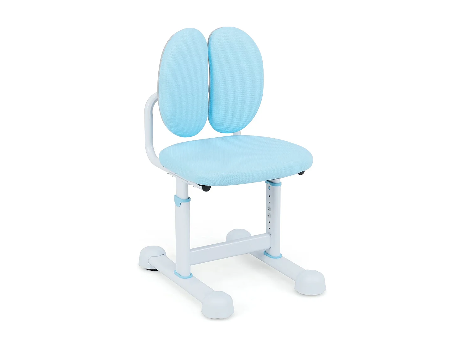 Kinderschreibtischstuhl Kinderstuhl mit doppelter Rückenstütze & verstellbarer Höhe gepolsterter Computerstuhl