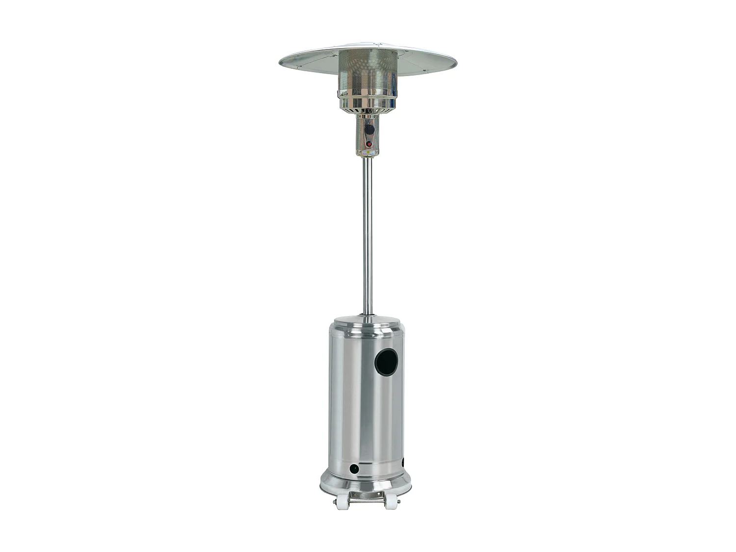 Chauffe terrasse au gaz 5000 w Inox AURA