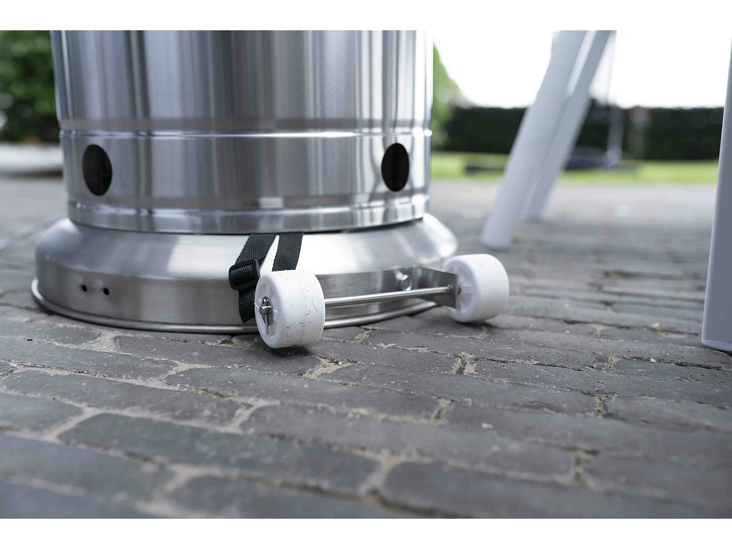 Chauffe terrasse au gaz 5000 w Inox AURA