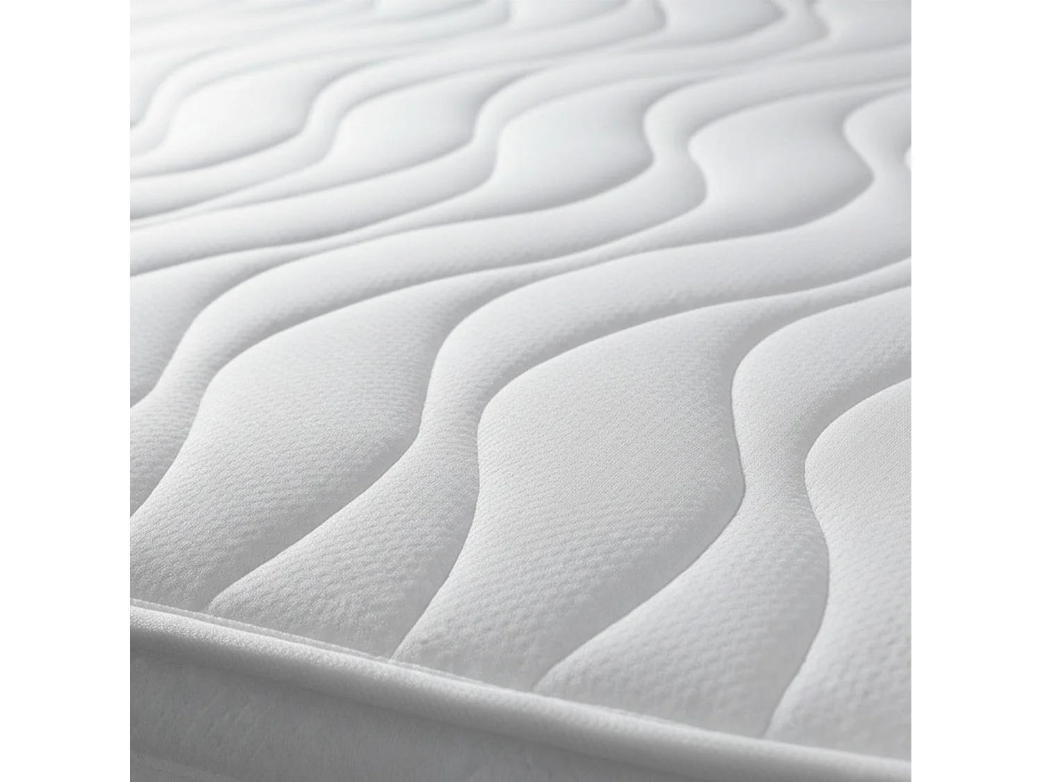 The White Stone Materasso Matrimoniale Francese 140x200 Waterfoam Termosensibile | Alta Rigidità, Traspirante e Anallergico