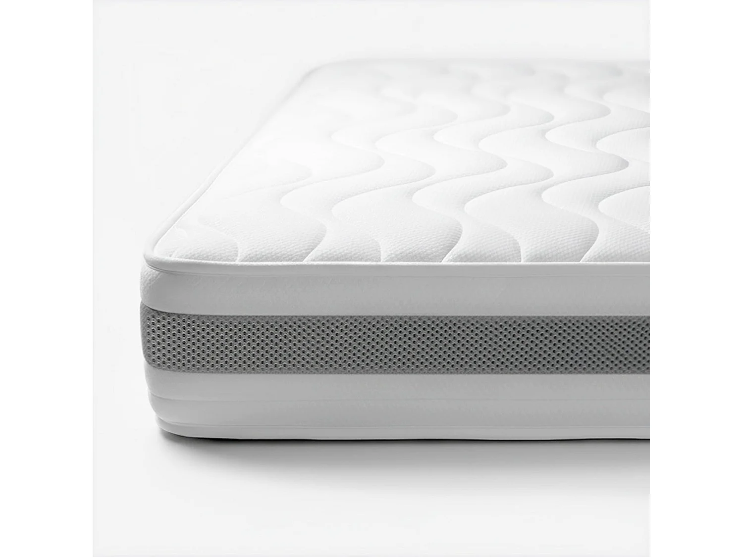 The White Stone Materasso Matrimoniale 160x190 Waterfoam Termosensibile | Alta Rigidità, Traspirante e Anallergico | Comfort Stabile e Sostegno Ergonomico