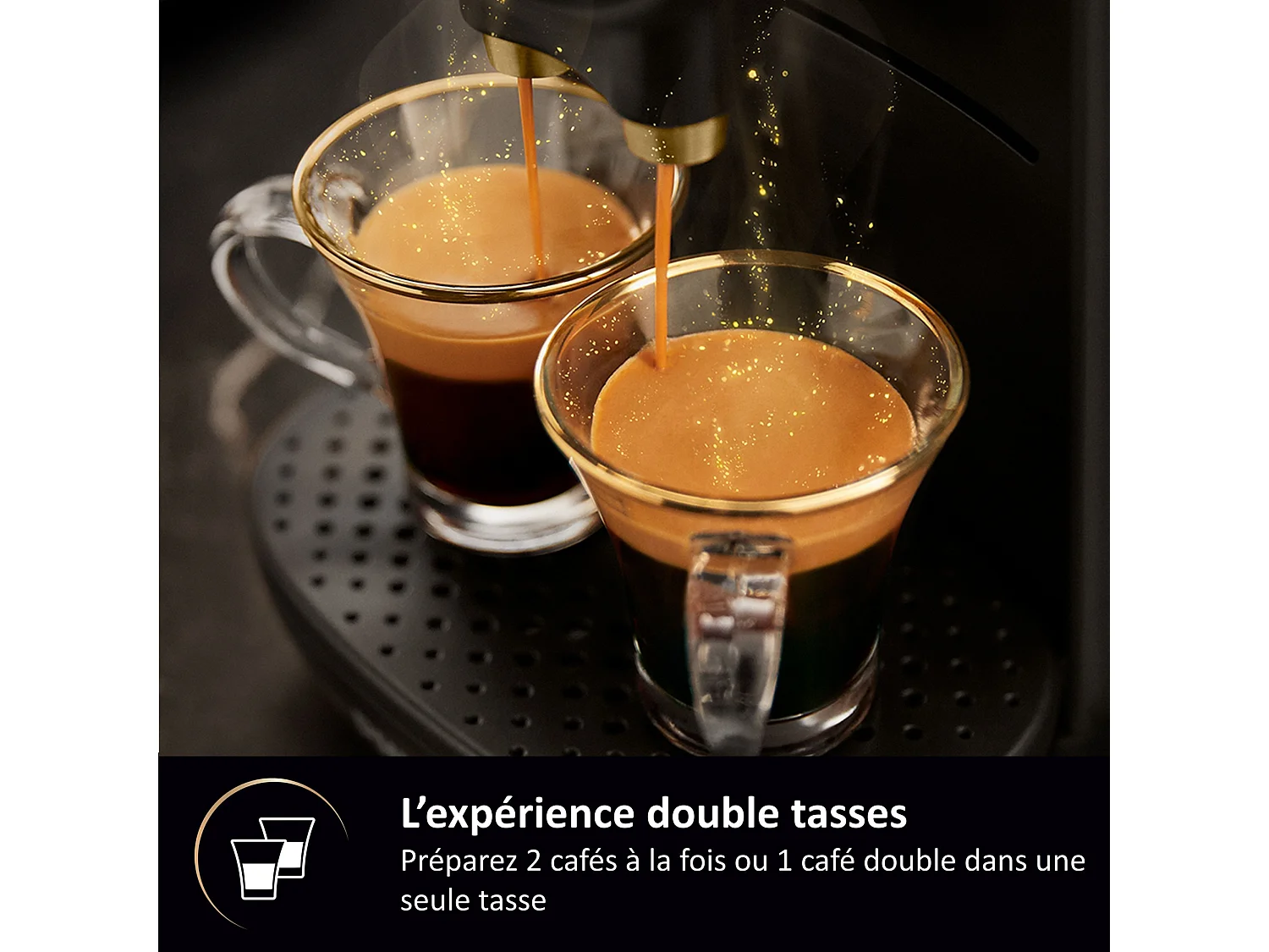 Philips LM9012/00 L'OR Barista Sublime Kapselkaffeemaschine – Doppeltes Espresso, Anpassbares Volumen, Mehrfarbig