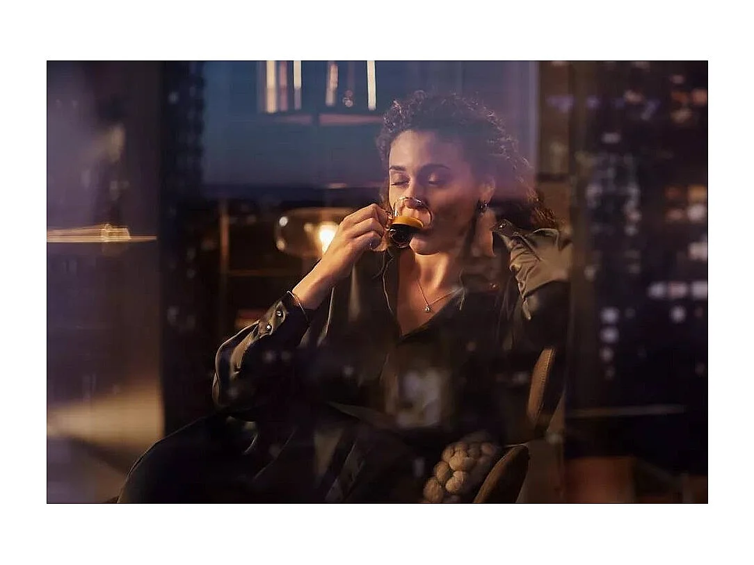 Philips Cafetière à dosette 19bars 1450w blanc/noir - LM9012/03