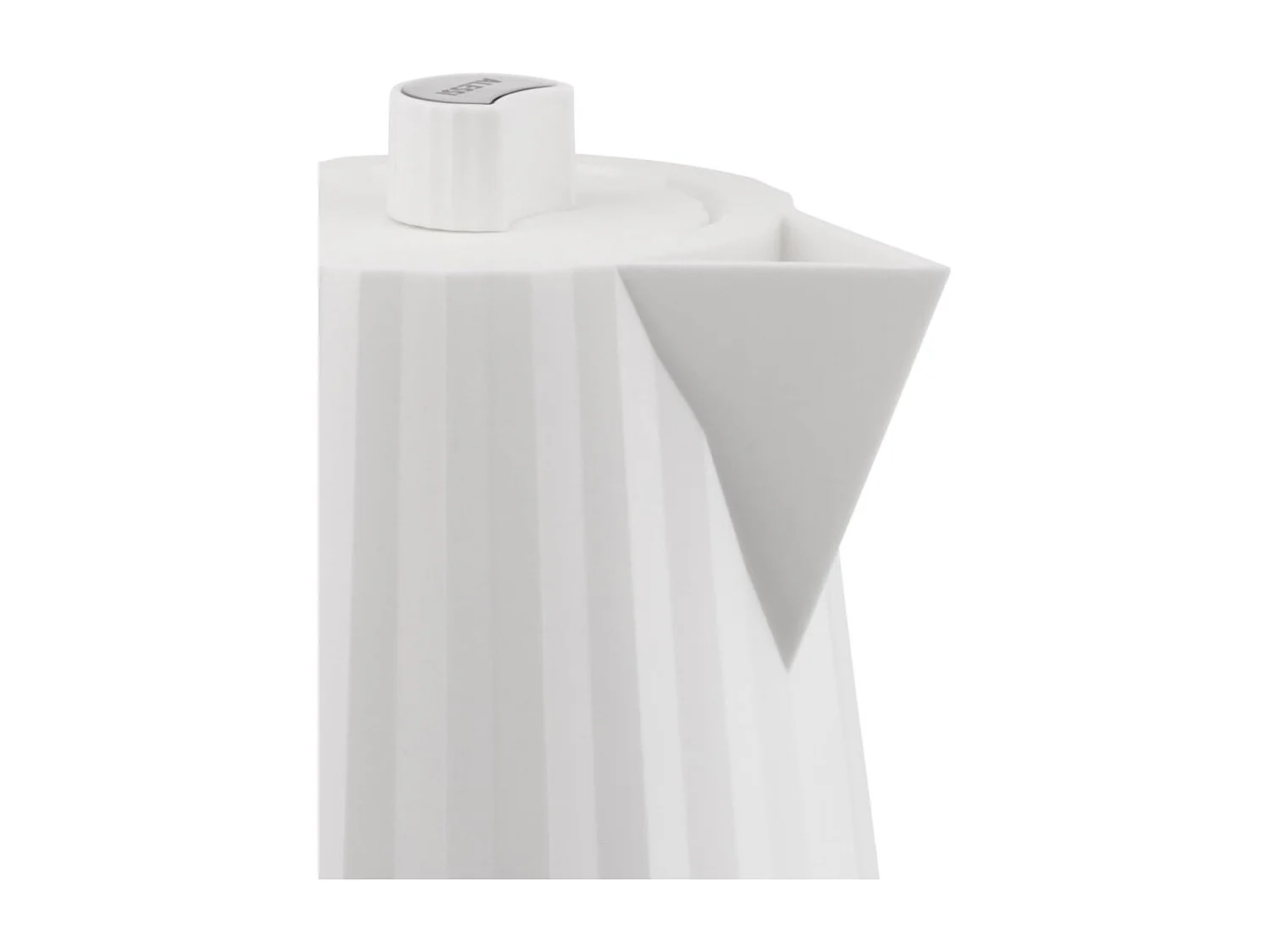 PLISSÉ, Bouilloire Électrique Noir, Alessi