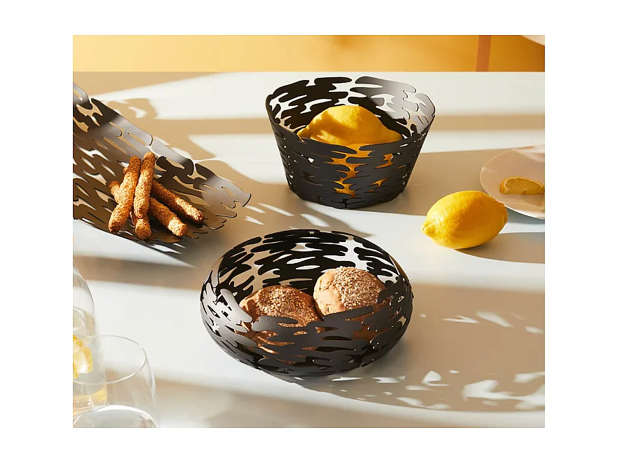 BARKNEST, Panier noir, Alessi