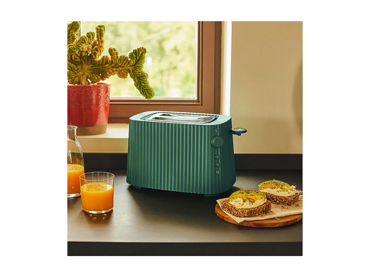 PLISSÉ, Grille-pain Vert, ALESSI