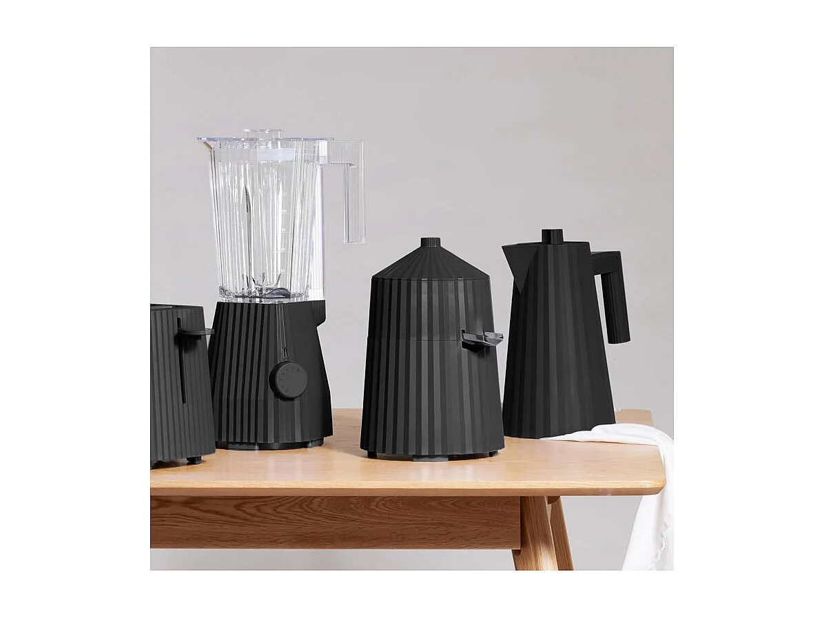 PLISSÉ, Exprimidor Eléctrico Negro, Alessi