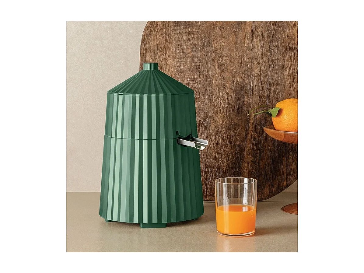 PLISSÉ, Presse-agrumes Électrique Vert, Alessi