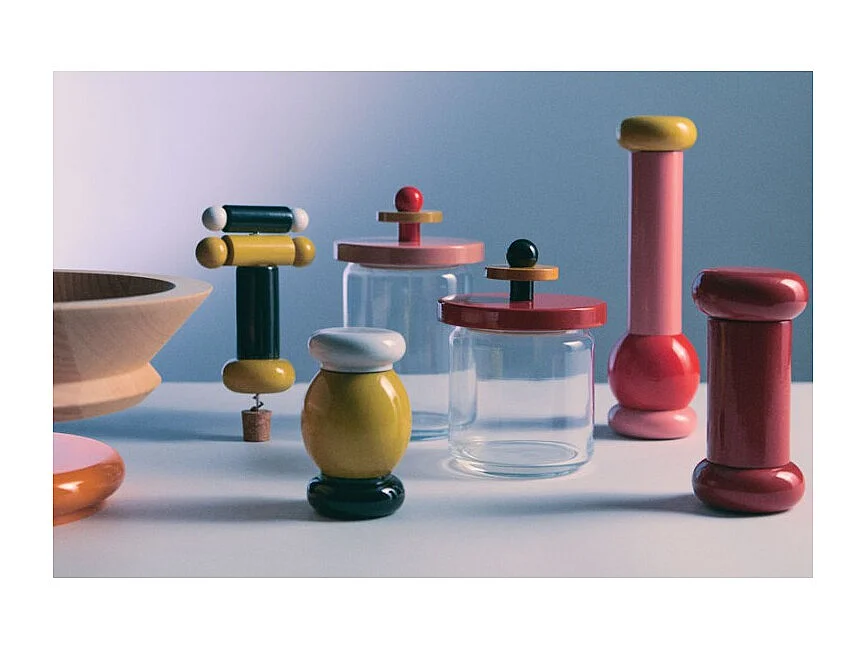 ES18, Moulin à sel, poivre et épices juane, Alessi