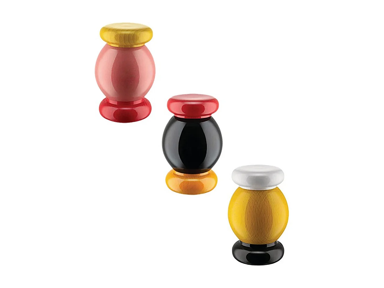 ES18, Moulin à sel, poivre et épices juane, Alessi