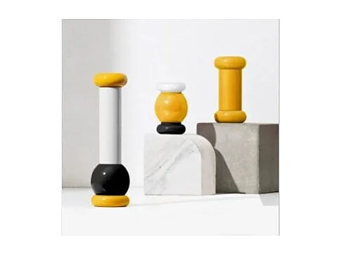 MP0210, Moulin à sel et épices noir, Alessi