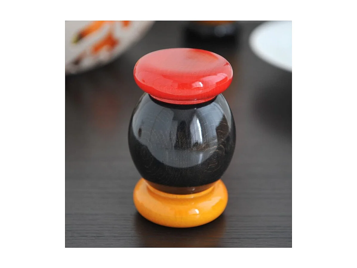 ES18, Moulin à sel, poivre et épices noir, Alessi