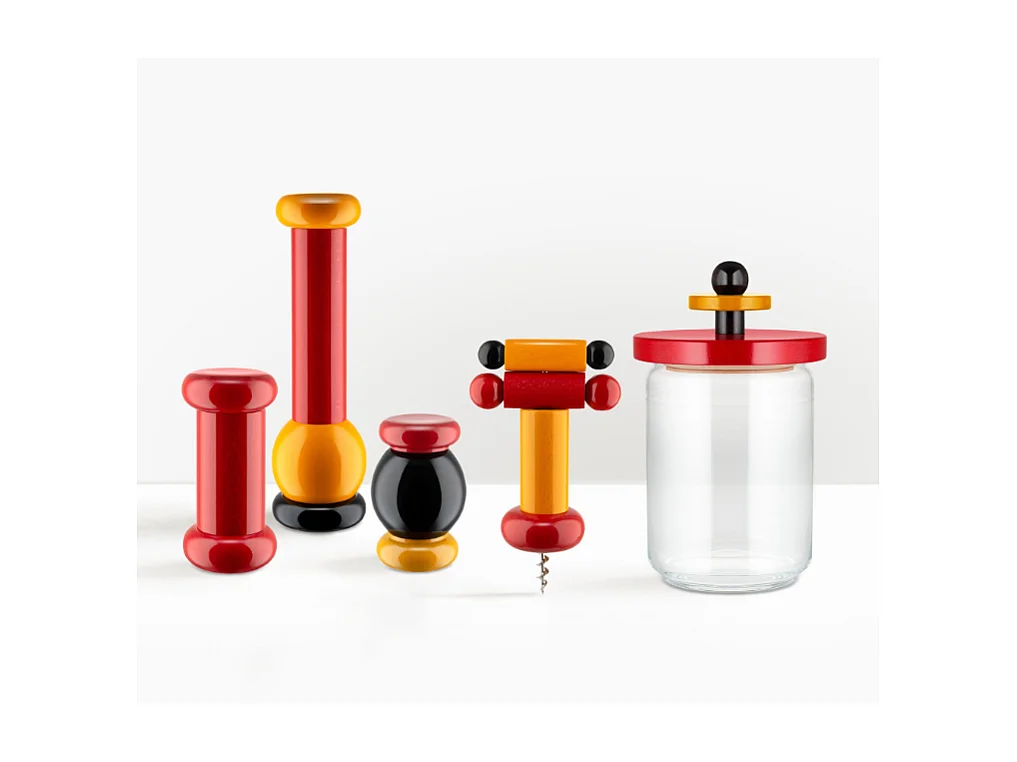 ES19, Moulin à sel et épices rouge, Alessi