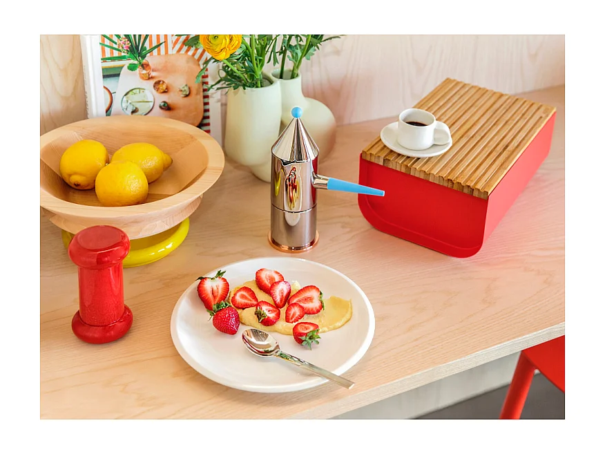 ES19, Moulin à sel et épices rouge, Alessi