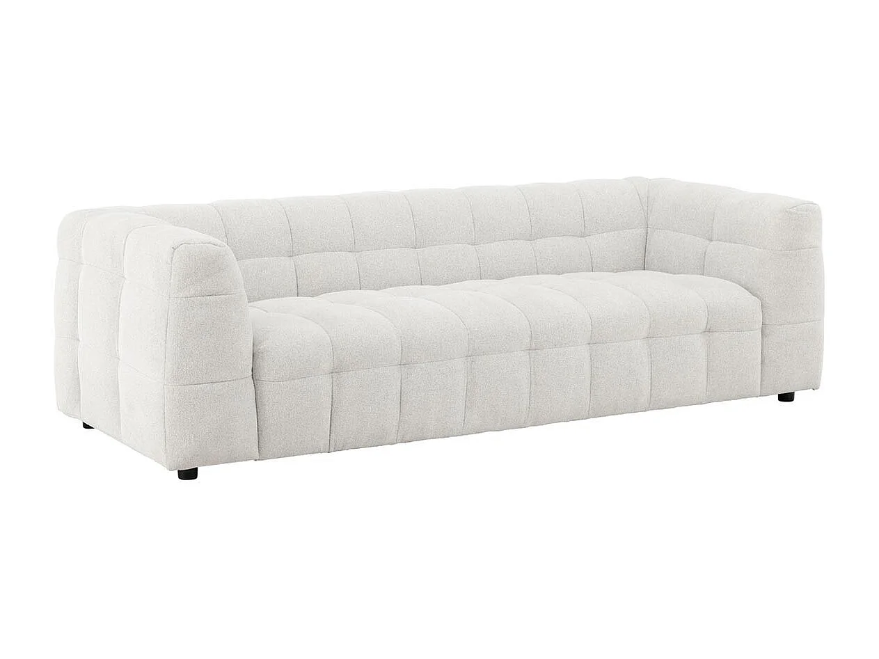 Canapé Droit 3 Places "Malou" 238cm Beige