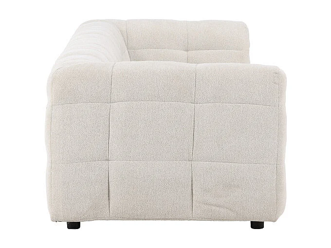 Canapé Droit 3 Places "Malou" 238cm Beige