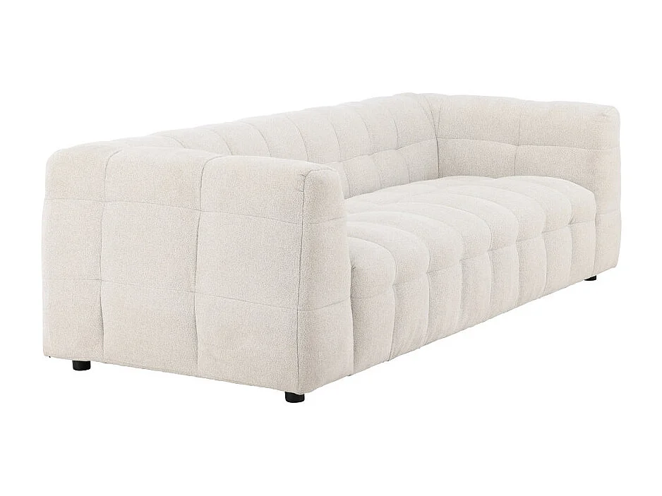 Canapé Droit 3 Places "Malou" 238cm Beige