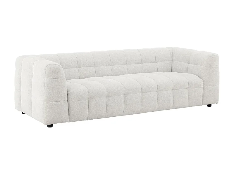 Canapé Droit 3 Places "Malou" 238cm Beige