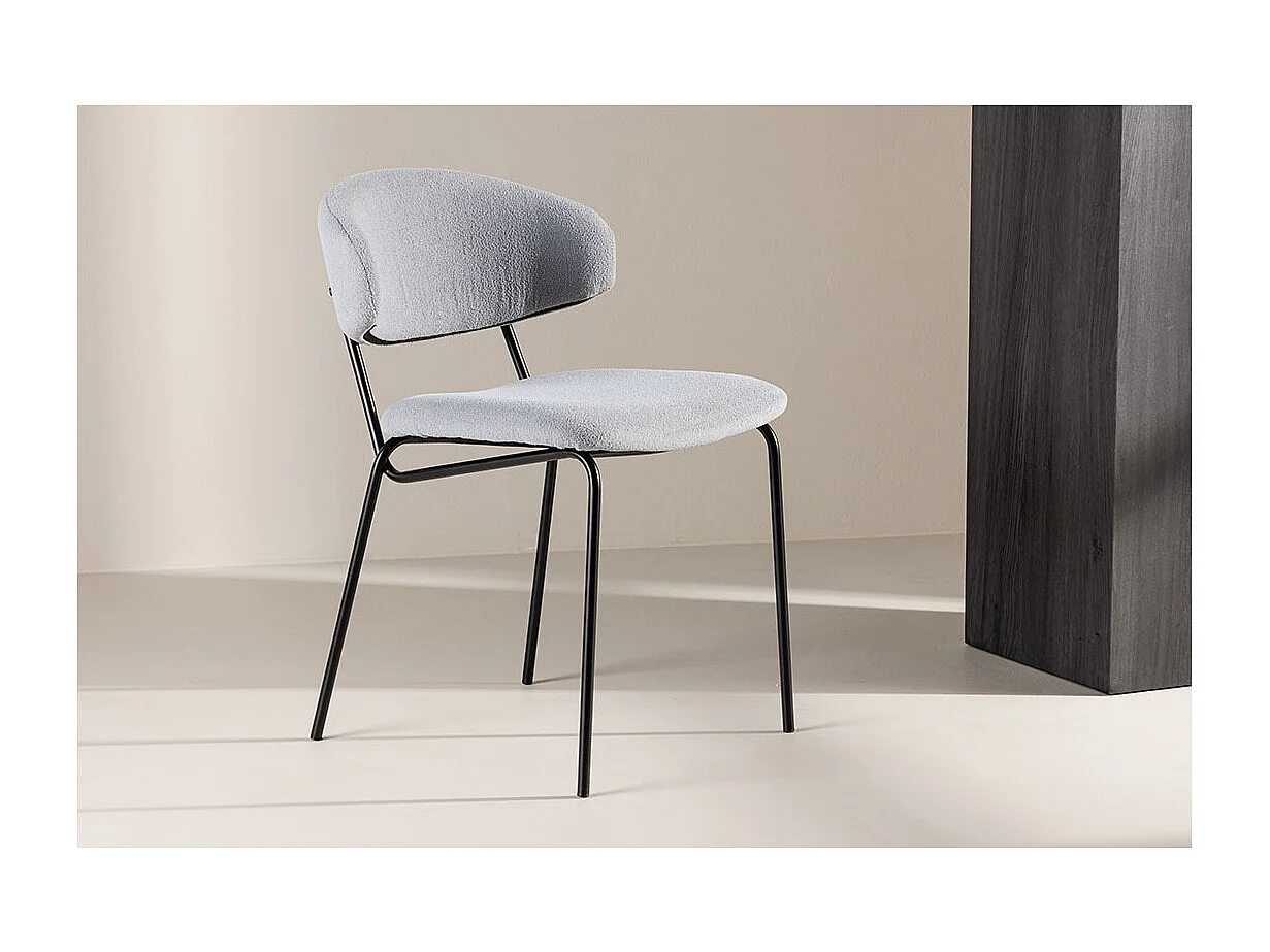 Chico chaise de salle à manger bleu.