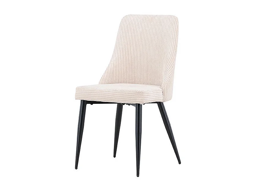 Leone Esszimmerstuhl Samt beige.