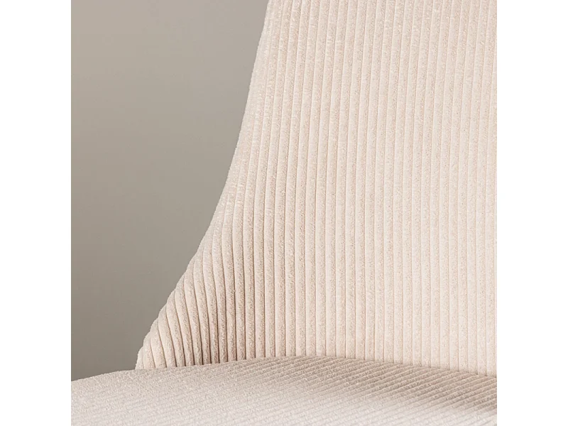 Leone Esszimmerstuhl Samt beige.