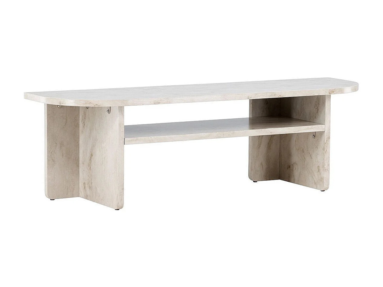 Ålesund TV-meubel 1 plank beige.