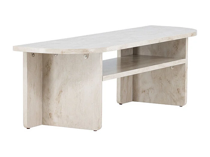 Ålesund TV-meubel 1 plank beige.