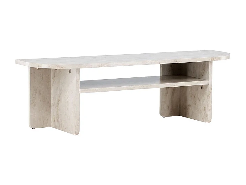 Ålesund TV-meubel 1 plank beige.