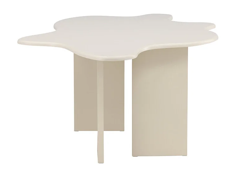 Table à Manger Design "Flower" 190cm Beige