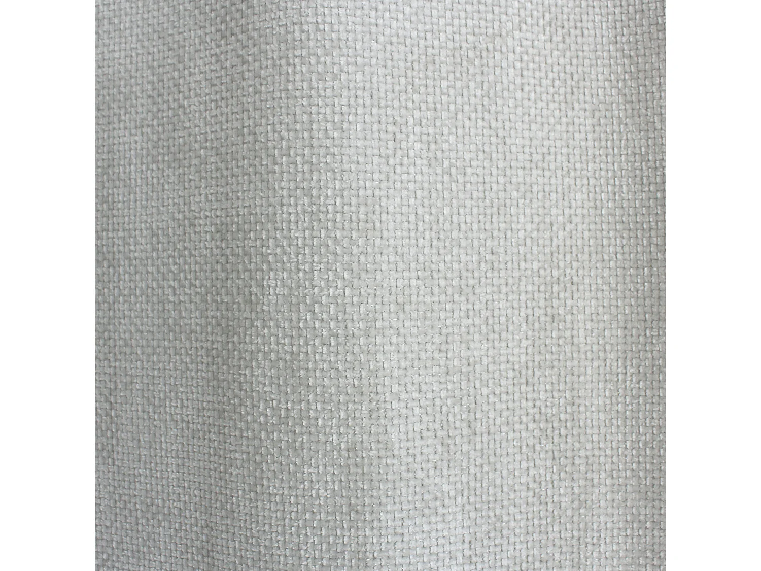 2 Chenille fluwelen kussens, uitneembaar, lichtgrijs, 100% polyester, Kamala Collectie