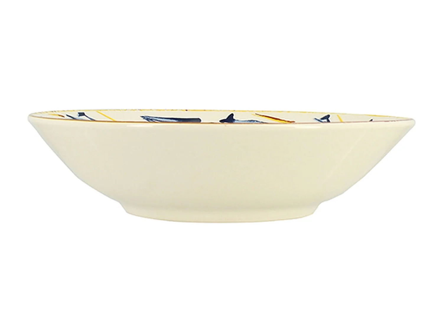 Novastyl - Lot 6 Assiettes Creuses Marius 20cm En Gres