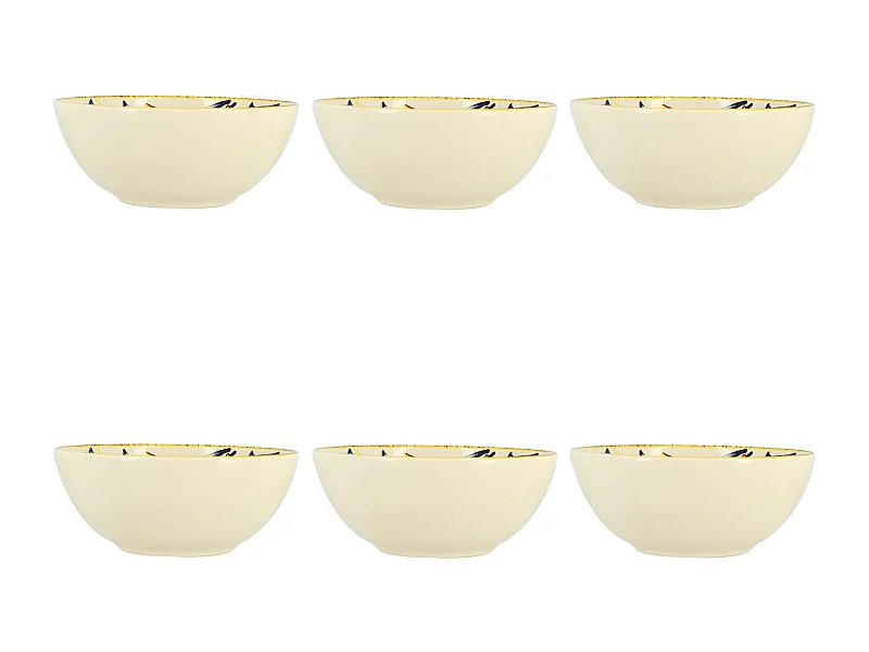 Novastyl - Lot 6 Coupelles Marius 500ml En Gres