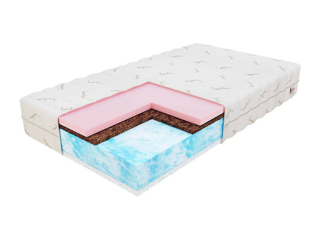 Matelas Ergo 180x200 - Mémoire de forme - Latex - 22cm
