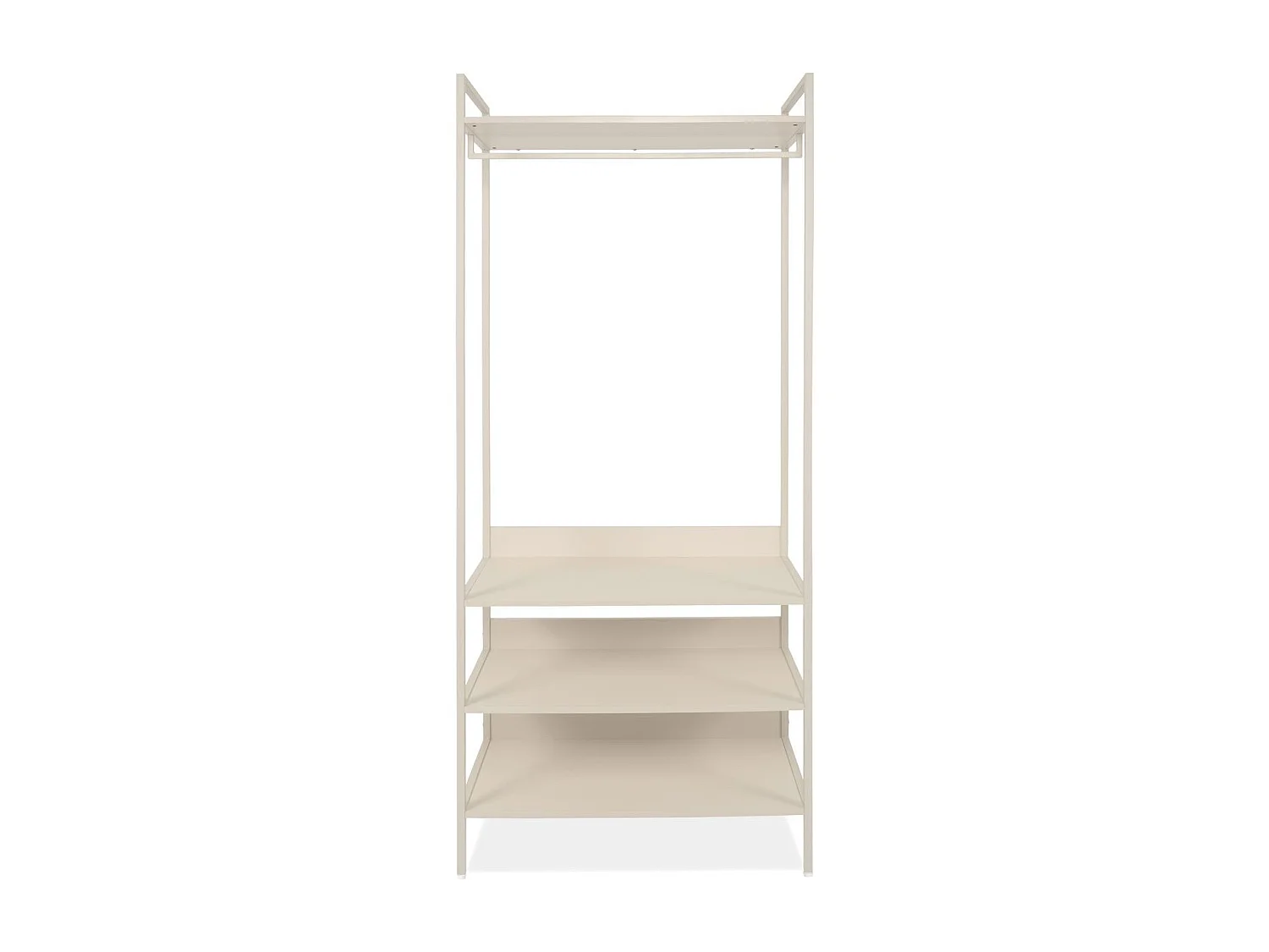 Vestiaire 4 tablettes beige 84 cm - Veska