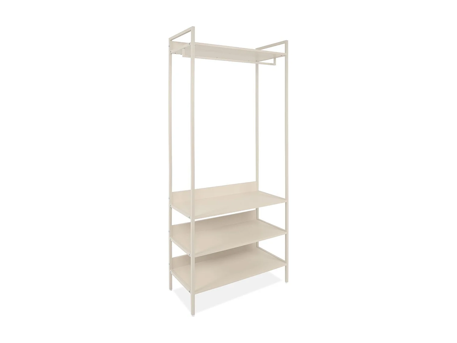 Vestiaire 4 tablettes beige 84 cm - Veska