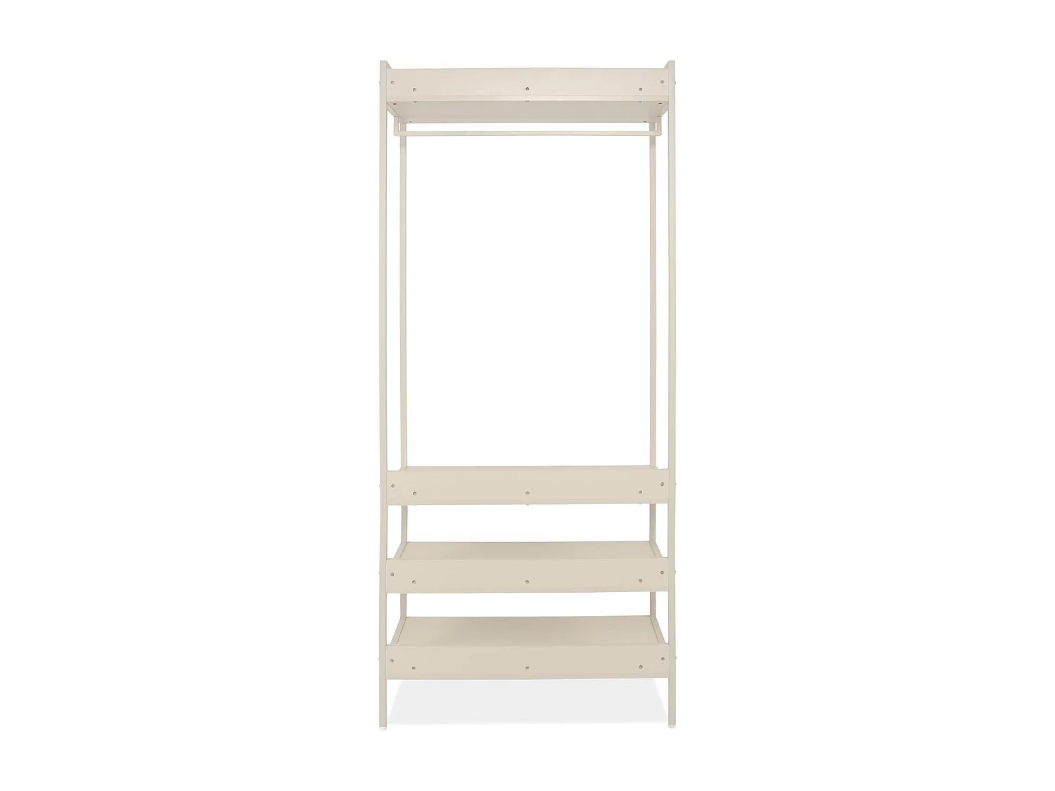 Vestiaire 4 tablettes beige 84 cm - Veska