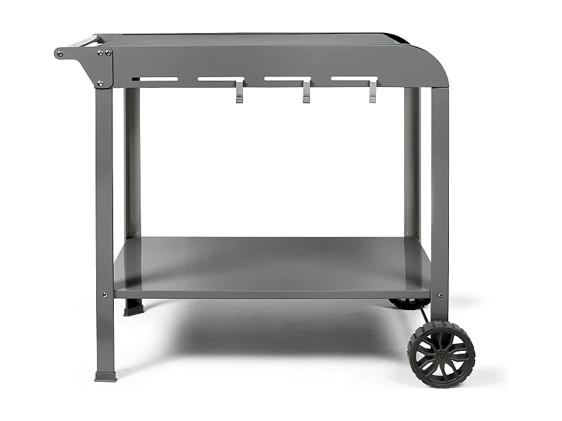 Livoo Desserte gris 91.5x50.2x80cm - GS168G