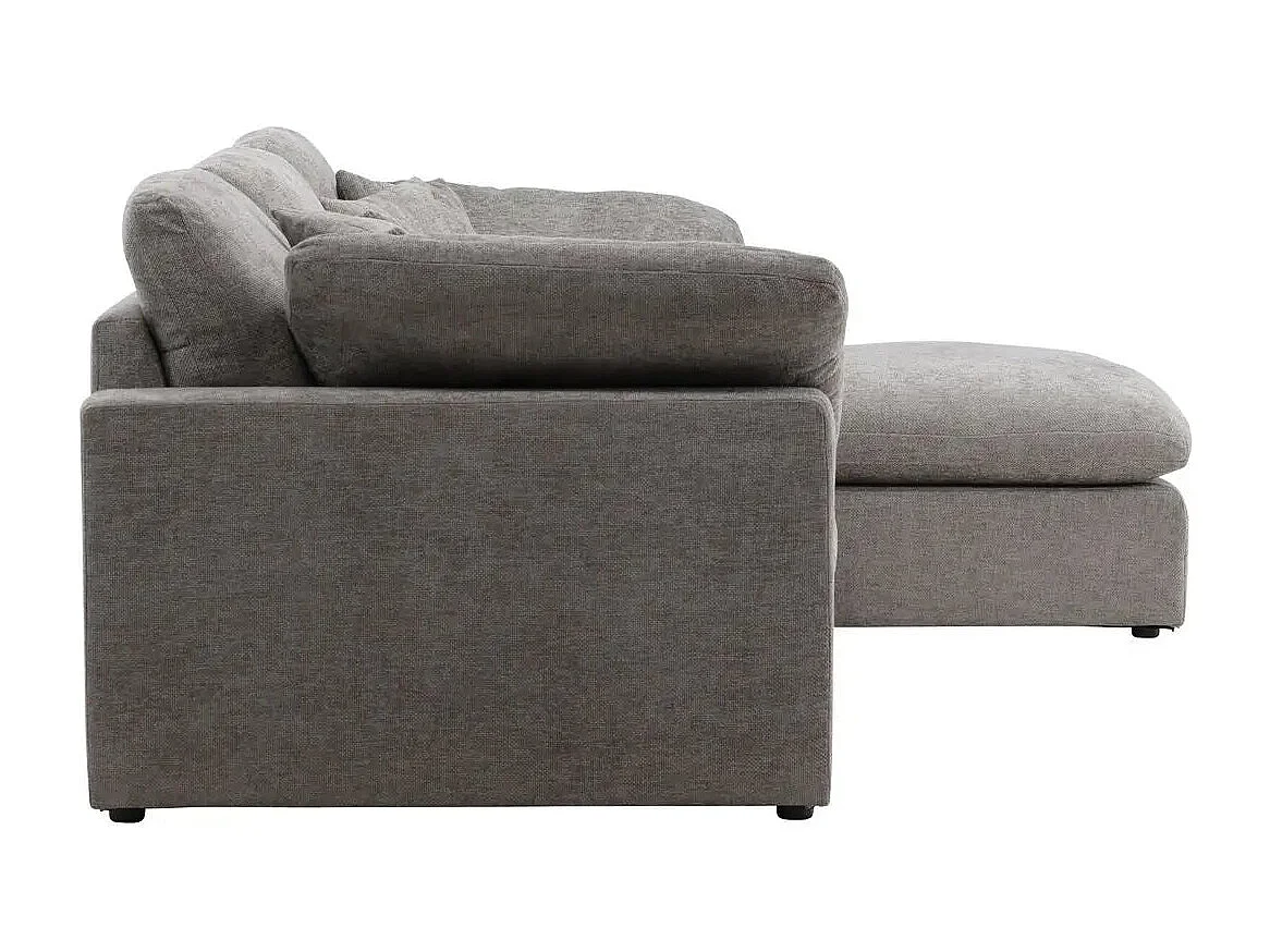 Canapé d'Angle Réversible "Amalfi" 297cm Gris