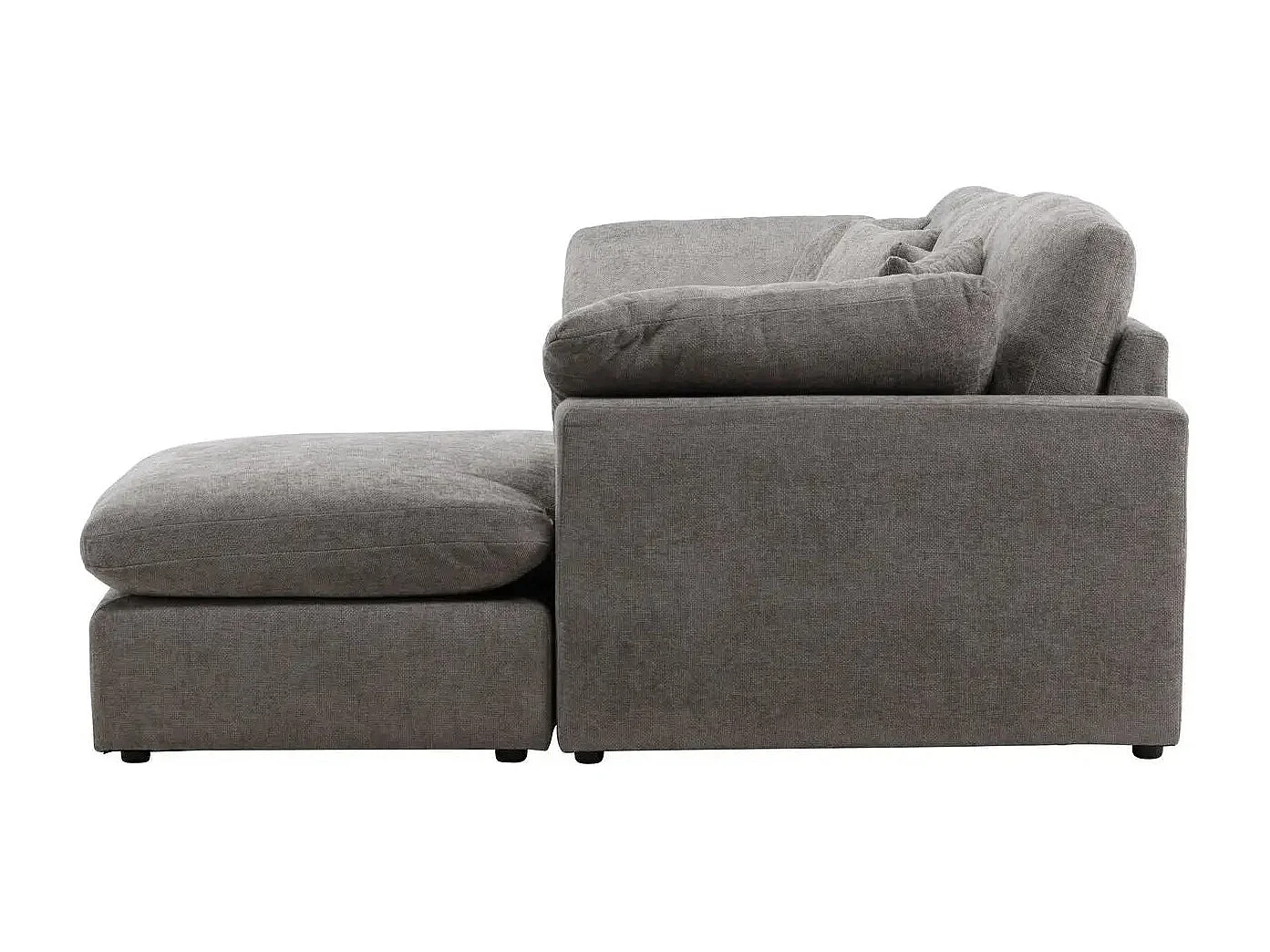 Canapé d'Angle Réversible "Amalfi" 297cm Gris