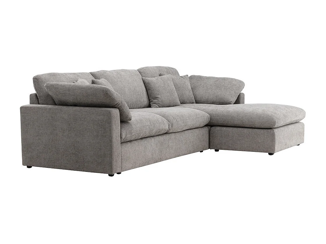 Canapé d'Angle Réversible "Amalfi" 297cm Gris