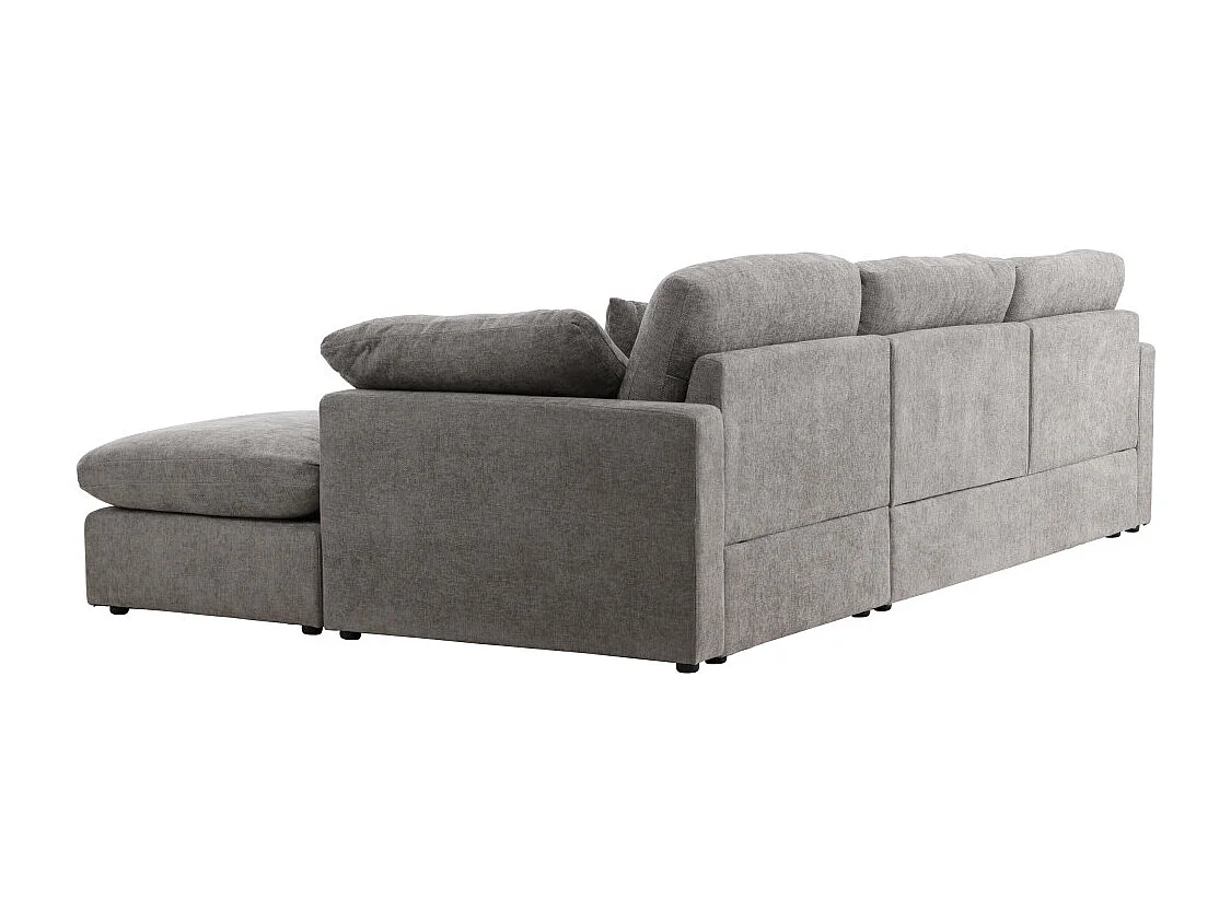 Canapé d'Angle Réversible "Amalfi" 297cm Gris