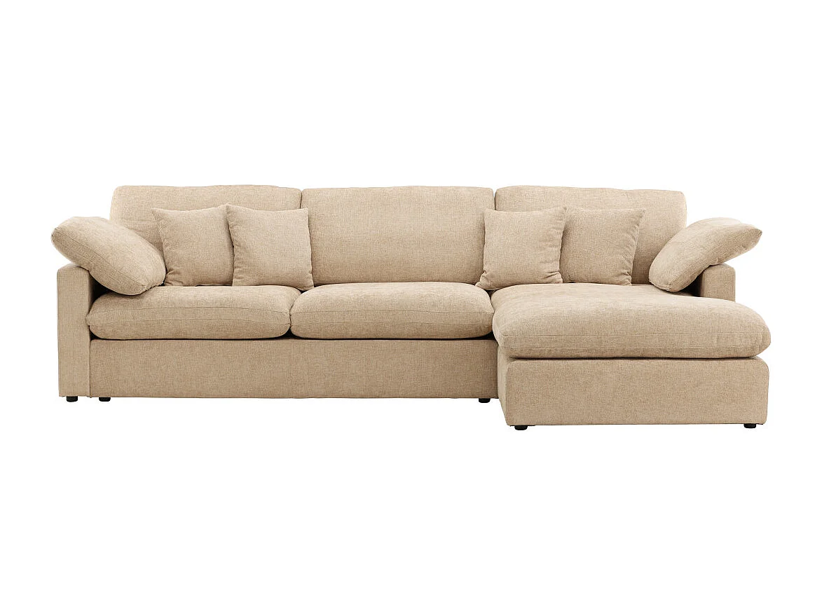 Canapé d'Angle Réversible "Amalfi" 297cm Sable