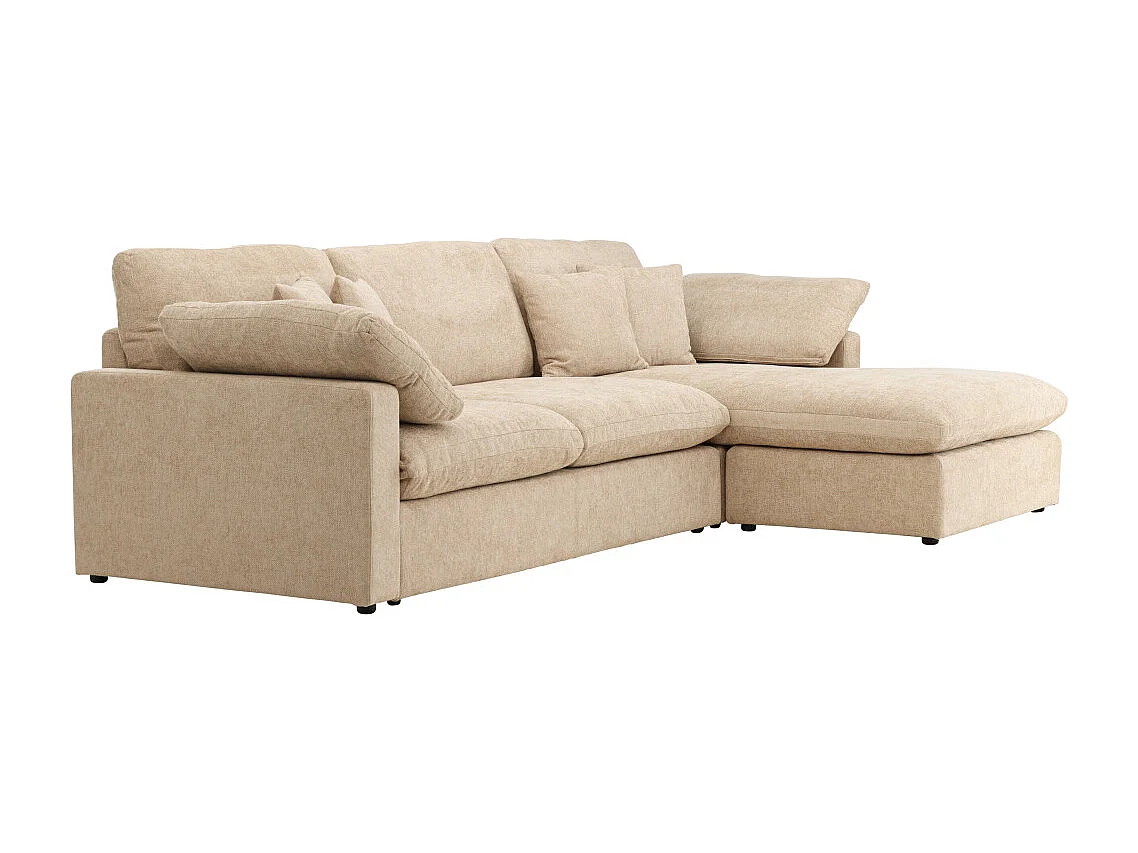 Canapé d'Angle Réversible "Amalfi" 297cm Sable