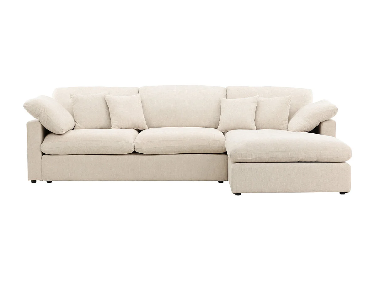 Canapé d'Angle Réversible "Amalfi" 297cm Beige