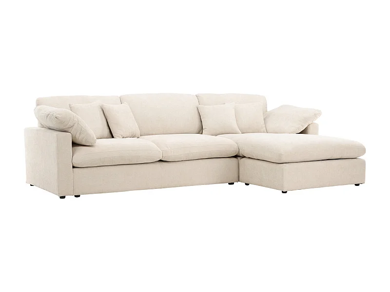 Canapé d'Angle Réversible "Amalfi" 297cm Beige