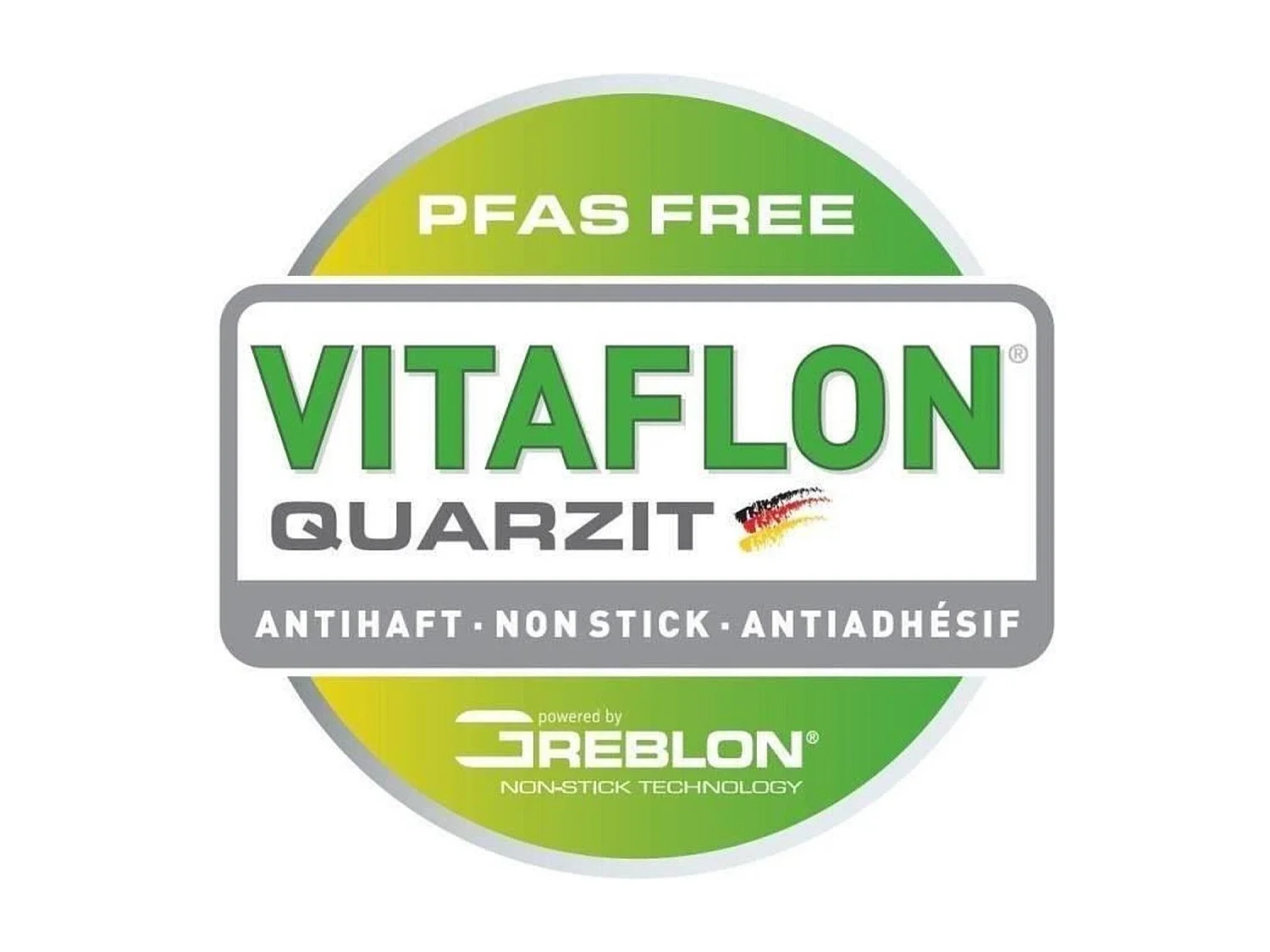 Gesmede Aluminium Koekenpan 24 cm BARISA met Vitaflon Quarzit Coating Zonder PFAS - Inductiegeschikt