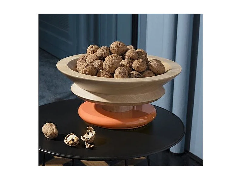 ES15, Centre de table en bois de citron vert orange, Alessi