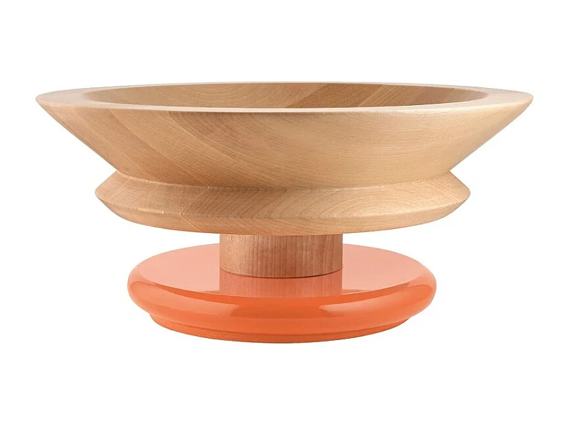 ES15, Centre de table en bois de citron vert orange, Alessi