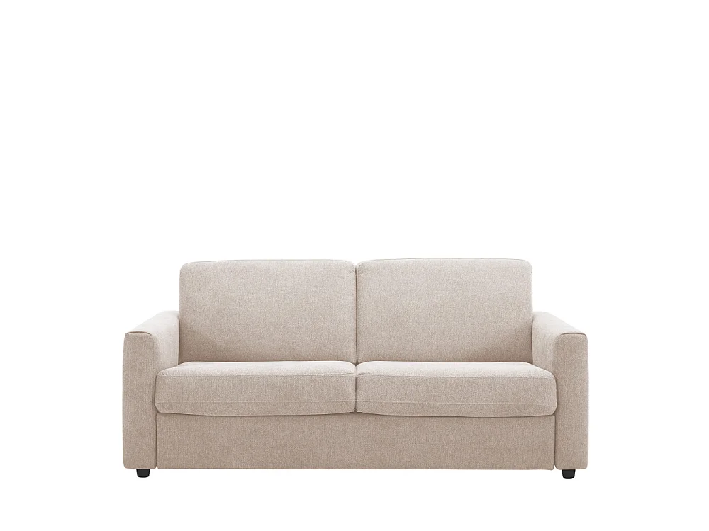 Morena - Canapé convertible express 3 places en tissu - Bronze