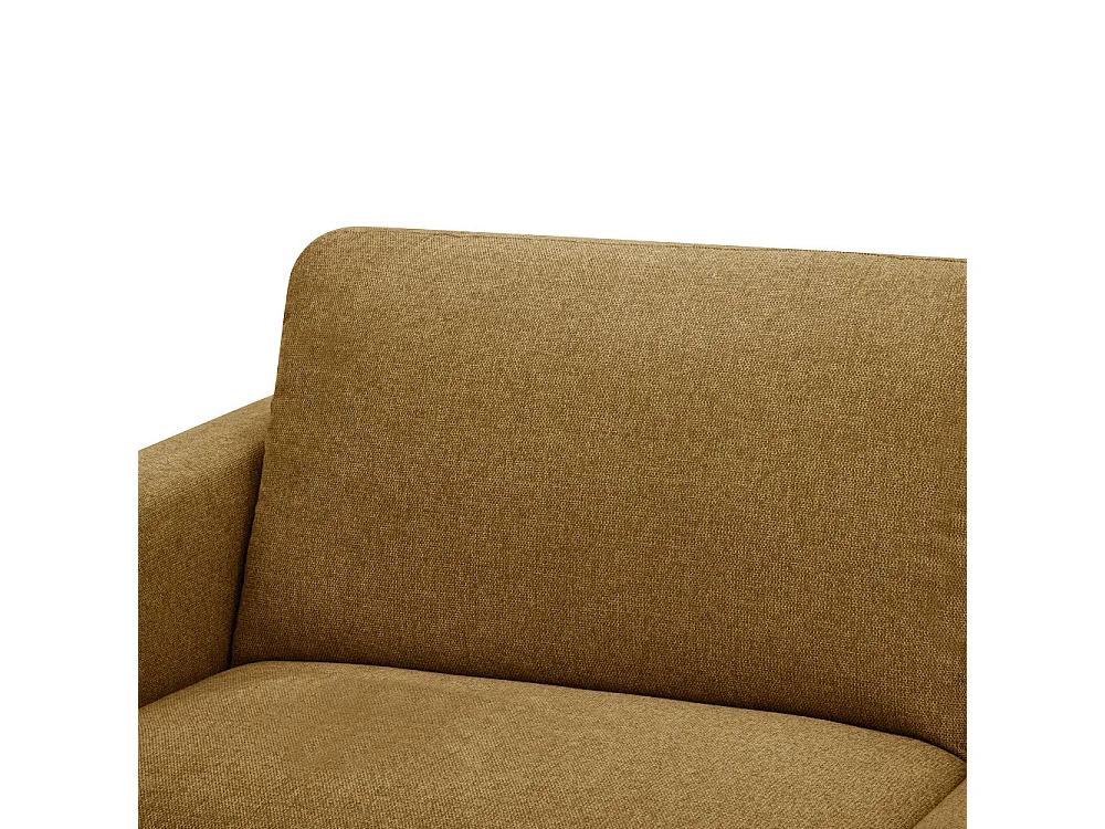 Morena - Canapé convertible express 3 places en tissu - Bronze